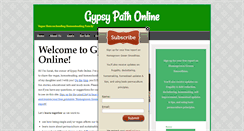 Desktop Screenshot of gypsypathonline.com